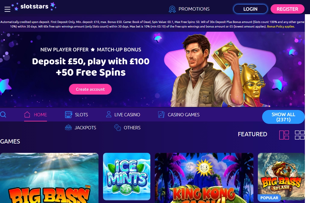 SlotStars Casino